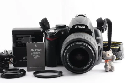 SC:9248 [MINT] Nikon D5000 DSLR Camera 12.3MP with 18-55mm From Japan - image 1 of 4