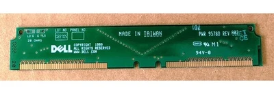 Dell 9578D Rev A02 RAMBUS Memory Ram CONTINUITY CARD RDRAM Terminator C-RIMM - Image 1 of 4