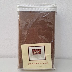 Vintage Target Marke Woolrich Kissenbezug braun Standard 20 x 26 Zoll NEU  - Bild 1 von 6