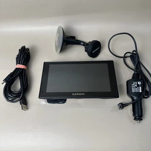 Garmin Nuvi GPS Navigation System Black 2689LMT Bundle Car Charger, Cable, Clip - Picture 1 of 3
