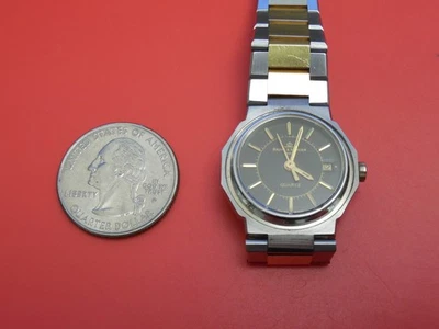 BAUME MERCIER SOLID STEEL OLDER RIVIERA 25MM WITH DEPLOYMENT BAND BRACELET - Image 1 of 4