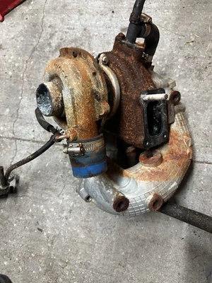 Conjunto turbo Honda Aquatrax OEM F-12 / F-12X DAÑADO Foto 1 de 4