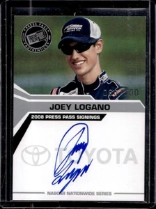 2008 Press Pass Joey Logano Signings Prospect Auto #66/100 - Picture 1 of 2
