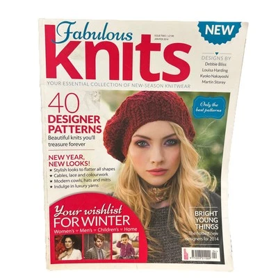 Fabulous Knits Magazine Issue 2 Jan/Feb 2014 - Image 1 of 4