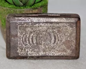 Vintage Iron Handcrafted Tobacian Cigarette Storage Box - Picture 1 of 8