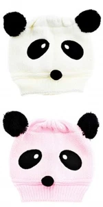 Cappello da bambini neonati lavorato a maglia lana orso bambino bambina K.23349 - Foto 1 di 4