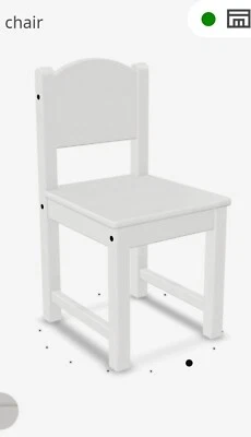 2- Nuevo Ikea SUNDVIK Guardería Hogar Infantil Silla de Juego de Madera Blanca Lote de 2 Foto 1 de 3