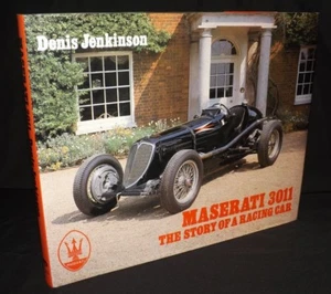 MASERATI 3011 THE STORY OF A RACING CAR DENIS JENKINSON HARDBACK BOOK - Picture 1 of 1