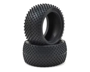 Schumacher Mini Dart Yellow Buggy Rear Carpet/Turf Tires (2) - JConcepts AE XRAY - Picture 1 of 3