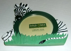 3D ZEBRA Animal Picture / Photo Frame by: LARSON JUHL USED FREE SHIPPING - Picture 1 of 24