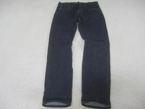 J.Crew Jeans Mens 32 Blue Denim Selvedge Japanese Red Line 32x32 Style 484 - Picture 1 of 15