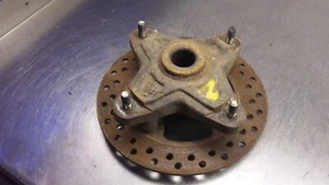 2012 Polaris RZR 4 XP 900 Rear Wheel Hub w Brake rotor #2 Good Splines  T2-9L - Bild 1 von 6