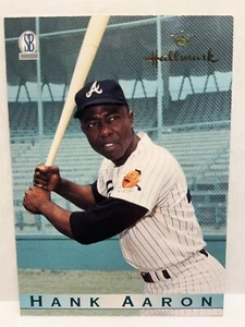 HANK AARON 1996 HALLMARK #HK2 KEEPSAKE BRAVES HOF - Picture 1 of 3