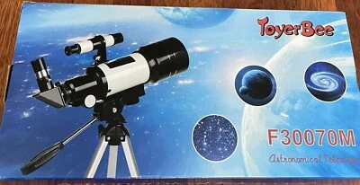 Astronomical Telescope Zoom Outdoor ToyerBee  Kids Adults Open Box - Image 1 of 2