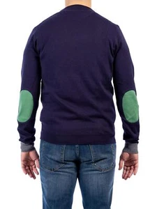 Ax sun68 Pullover Uomo Blu K40137 - Foto 1 di 3