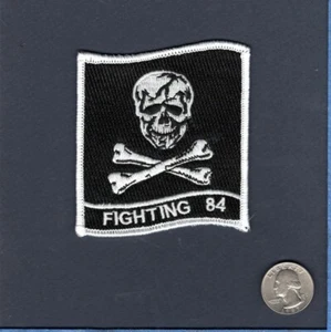 VF-84 JOLLY ROGERS US NAVY Grumman F-14 Tomcat Fighter Squadron Patch - Picture 1 of 1