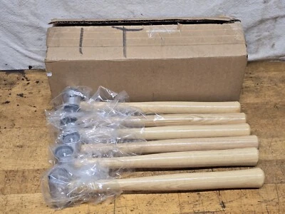 Caja De 6 Martillos Plomada EE. UU. Nº 100 Cara Suave Sin Caras Caja Original Foto 1 de 4