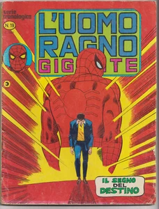 Luomo Ragno Gigante 19 (Amazing Spider-Man 50) 1978 primer Kingpin Romita italiano - Imagen 1 de 3