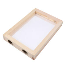  Double Paper Frame Wooden Child Papermaking Handicraft Tools for Kids