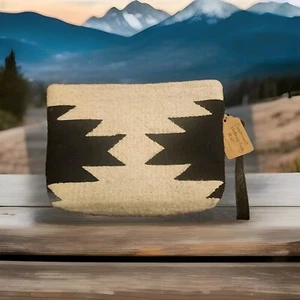 Southwest Design Wool Makeup/cluth Bag - Picture 1 of 5