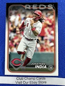 2024 #177 Jonathan India Topps Series 1 Baseball Reds - Bild 1 von 2
