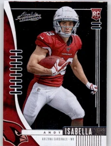 Absolute Silver Foil 2019 Andy Isabella Rookie RC Insert PWE Cardinals #103 - Imagen 1 de 2