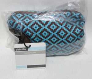 Neu Electra Fahrrad Korb Liner Southwest Print braun Neu aus altem Lagerbestand Neu mit Etikett - Bild 1 von 4