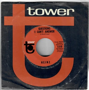 HEINZ Questions I Can't Answer 1964 Beat Garage Joe Meek US SP Tower 45T - Photo 1/4