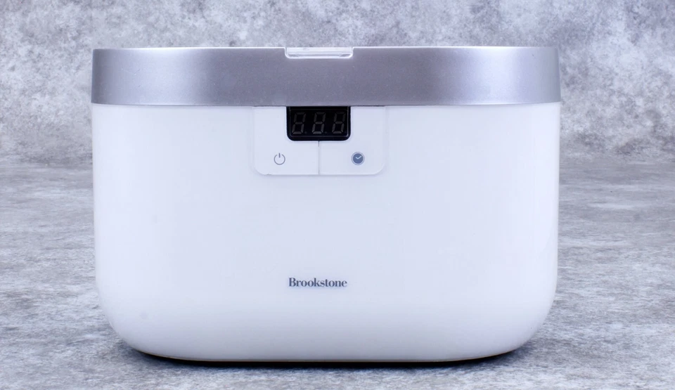 Brookstone Ultrasonic Jewelry / Eyeglass Cleaner Model No. OS - 6001 Works! - Image 1 of 3