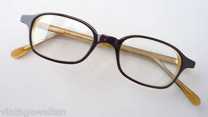 Kunststoff Gestell Herren Brille schwarz Brillenrahmen ohne Gläser Grösse S - Picture 1 of 4