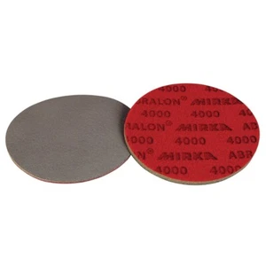 Mirka Abralon 6" Dia Hook & Loop Sanding Disc - 4000 Grit #MR-241-4000 - Picture 1 of 1