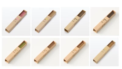 MUJI Bastoncino di Incenso Tipo 12 Pezzi 8 Varianti Dal Giappone - Immagine 1 di 4