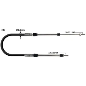Ultraflex C8 Engine Control Cables 14ft - Foto 1 di 1