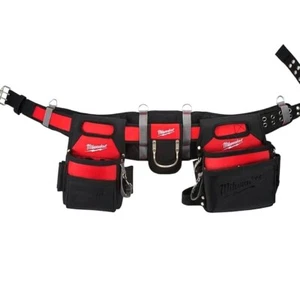 Cintura da lavoro Milwaukee 48-22-8110 29 tasche 1680D nylon base stabile elettricisti - Foto 1 di 3