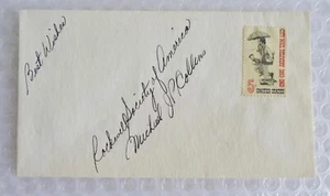 sTAMP CITY POST LIEFERUNG SIGNIERTER UMSCHLAG MICHAEL COLLINS PRES ROCKWELL neocurio - Bild 1 von 5