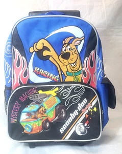 SCOOBY DOO RACING MYSTERY MACHINE VAN 16" ROLLRUCKSACK - GUTER ZUSTAND - Bild 1 von 19