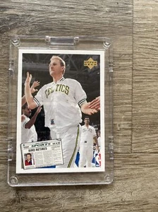 Larry Bird & Magic Johnson Retirement Card 1992-93 Ud Sp1 - Picture 1 of 2