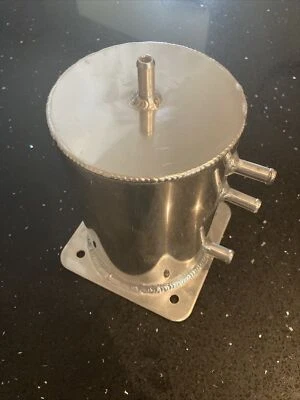Universal 1.5L Aluminium Fuel Swirl Pot Surge Tank For Race Rally - UK SELLER! - Image 1 of 2
