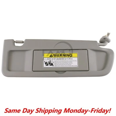 Parasol pasajero derecho gris claro gris claro para Honda Civic 2006-2008 Foto 1 de 4