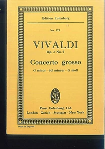 Partitura de bolsillo ~ Vivaldi: Concerto G-moll Op. 3 Nº 2 - Imagen 1 de 1
