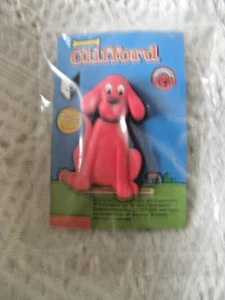 Clifford Red Dog, Reading is Fundamental Pin Badge, In Original Sealed Packaging - Picture 1 of 1