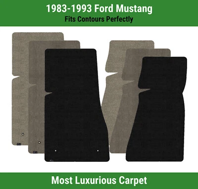 Alfombrillas de primera fila Lloyd Luxe para Ford Mustang 1983-1993  Foto 1 de 4