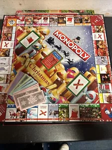 Monopoly Christmas Edition Complete Limited Edition With 6 Special Tokens Gift - Picture 1 of 14