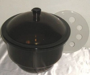 Glas Bernstein Exsikkator Glas Labor Dessikator Trockner 7" Nicht Vakuum Neu - Bild 1 von 1