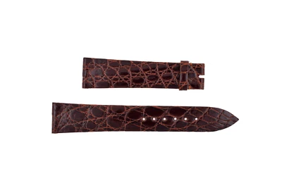 Винтажный кожаный ремешок для часов CHOPARD NOS 19/16 19 мм НОВЫЙ коричневый (B720) - Изображение 1 из 2