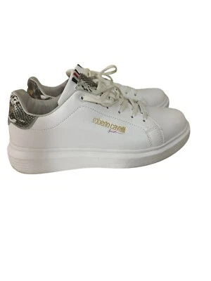 Zapatillas deportivas Roberto Cavalli de corte bajo para mujer talla: 8,5 Foto 1 de 4
