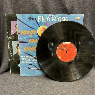 Lot - The Blue Ridge Quartet Southern Gospel LP And That’s Enough- Who Am I Foto 1 de 4
