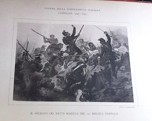 1848 UNABHÄNGIGKEITSKRIEG NOVARA BRIGADE PINEROLO - Bild 1 von 1