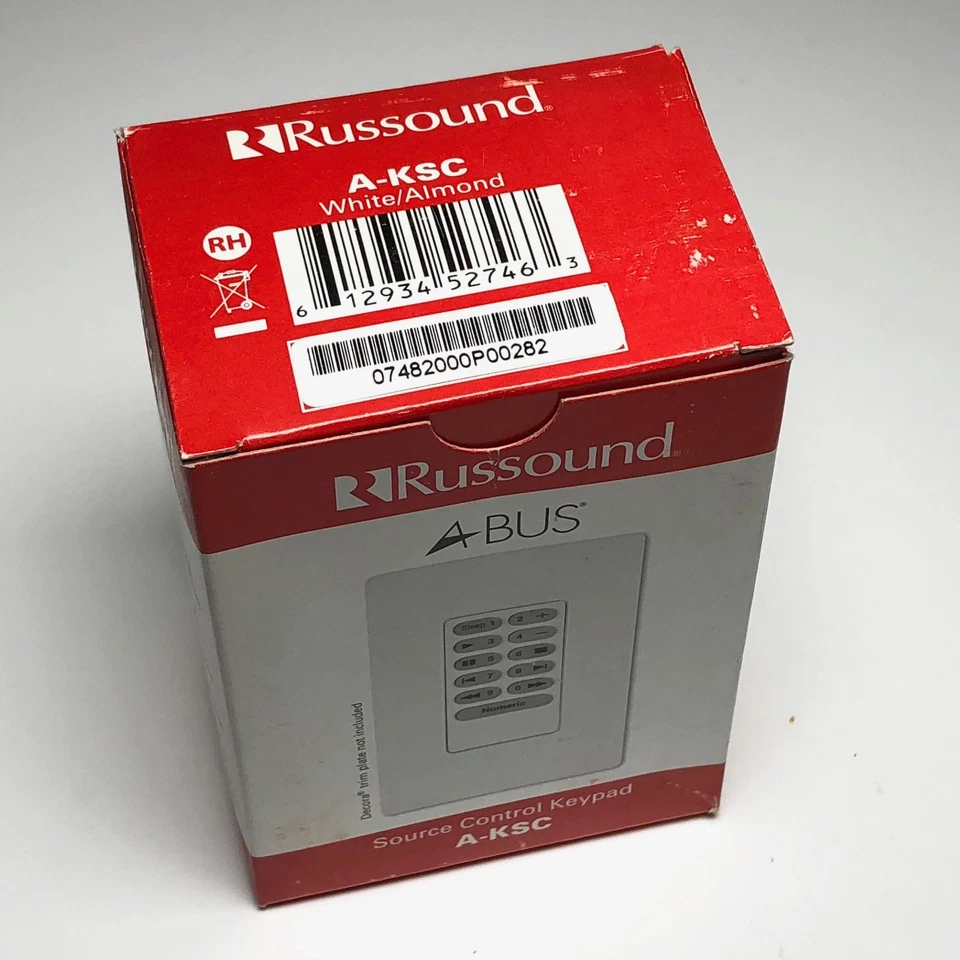 Russound A-KSC Source Control Keypad - NEW - Image 1 of 2