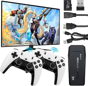 Consola de Juegos Retro Inalámbrica M8, Game Stick con 20000+ Juegos Incorporados, 4K HDM - Imagen 1 de 12